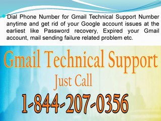 1-844-207-0356 Gmail Technical Support Number