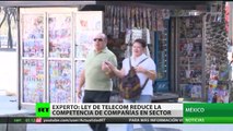 Experto: la nueva ley de telecomunicaciones en México favorece a los grandes proveedores del sector