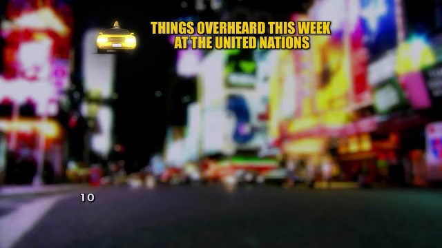 David Letterman - United Nations Top Ten