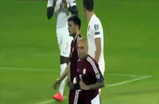 Borek Dockal goal | Iceland 0-1 Czech Republic 12/06/2015