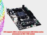 Gigabyte  GA-F2A55M-S1 FM2 /FM2 AMD A55 USB2.0 mATX DDR3 2133 Motherboard