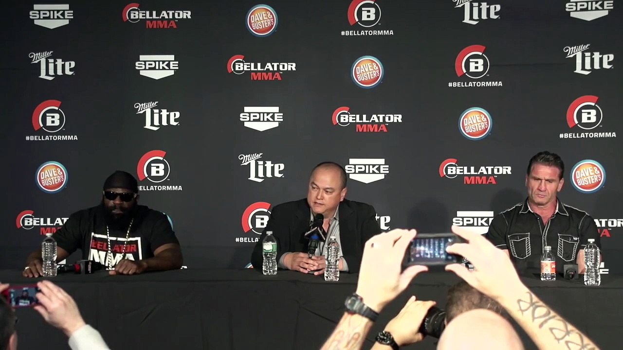Kimbo Slice, Ken Shamrock pre-fight press conference