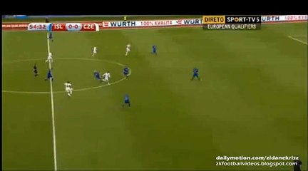 0-1 Borek Dockal Amazing Goal - Iceland v. Czech Republic 12.06.2015