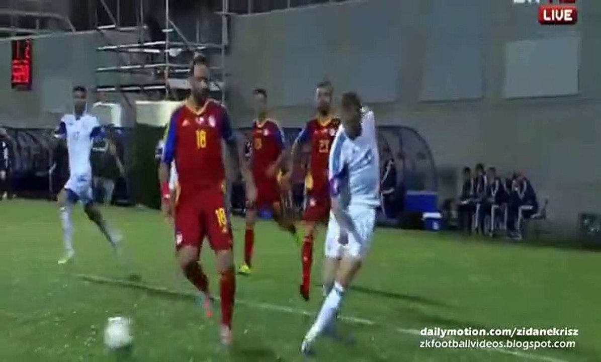 1-3 Nestor Mytidis Second Goal | Andorra v. Cyprus 12.06.2015