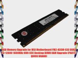 4GB Memory Upgrade for MSI Motherboard FM2-A55M-E33 DDR3 P3-12800 1600MHz NON-ECC Desktop DIMM