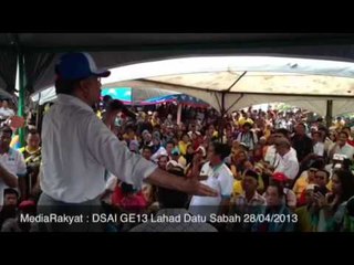 Newsflash: Anwar Ibrahim Di Lahad Datu