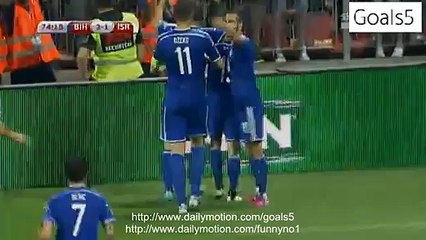 下载视频: Edin Visca 2 nd Goal Bosnia and Herzegovina 3 - 1 Israel EURO 2016 Qualifying 12-6-2015