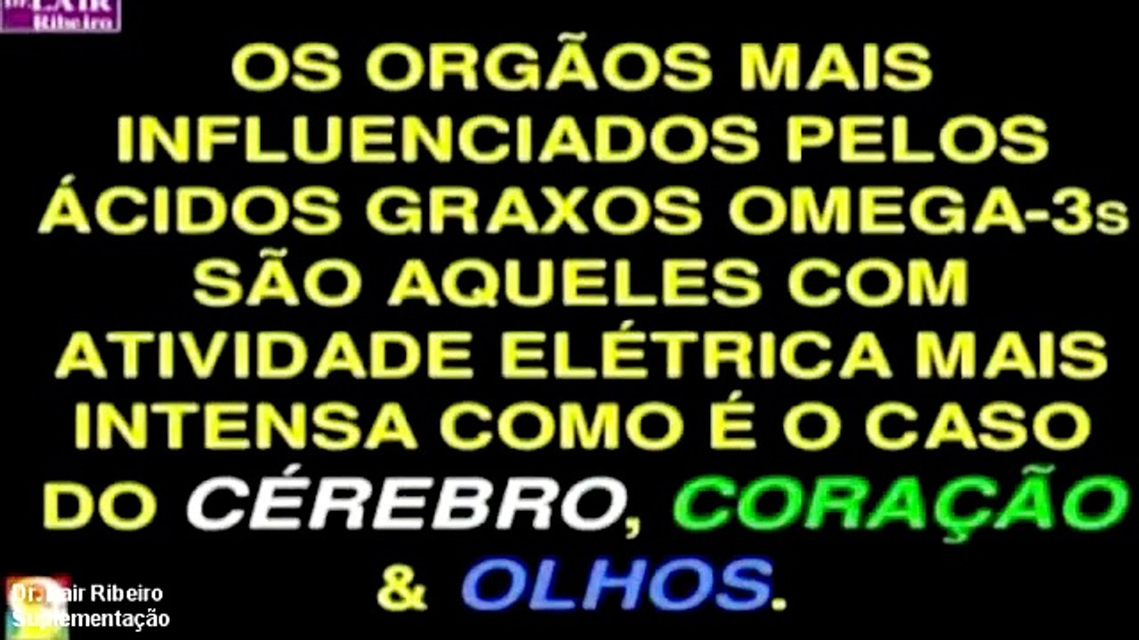 Dr. Lair Ribeiro - Suplementação