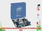 BOXDG33TLM Intel Dg33tl MicroATX Socket 775 1333MHz FSB DDR2 Moth
