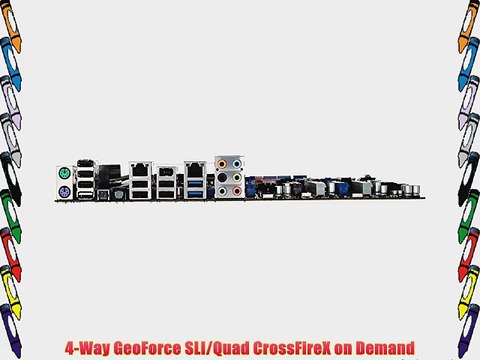 ASUS P9X79 WS LGA 2011 Intel X79 SATA 6Gb/s USB 3.0 SSI CEB Intel Motherboard