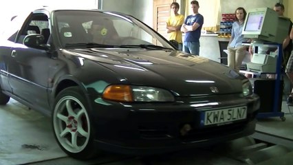 Honda Civic EG5 D16Z6 SOHC VTEC Dyno