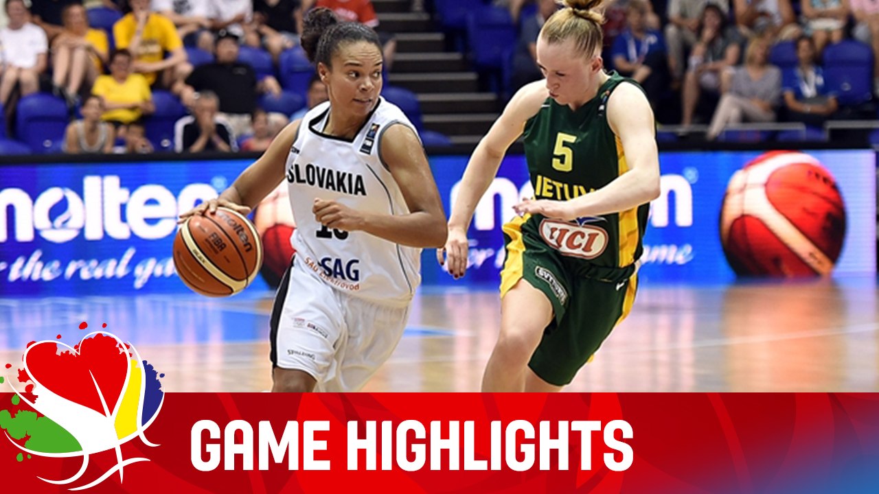 Slovakia v Lithuania - Game Highlights - Group D - EuroBasket Women 2015