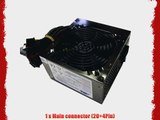 ARK ARK600/12 ATX 12V 600W 20 4Pin 120MM Fan Computer Power Supply w/o Power Cord