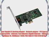 Intel Gigabit CT Desktop Adapter - Network adapter - PCI Express x1 low profile - Ethernet