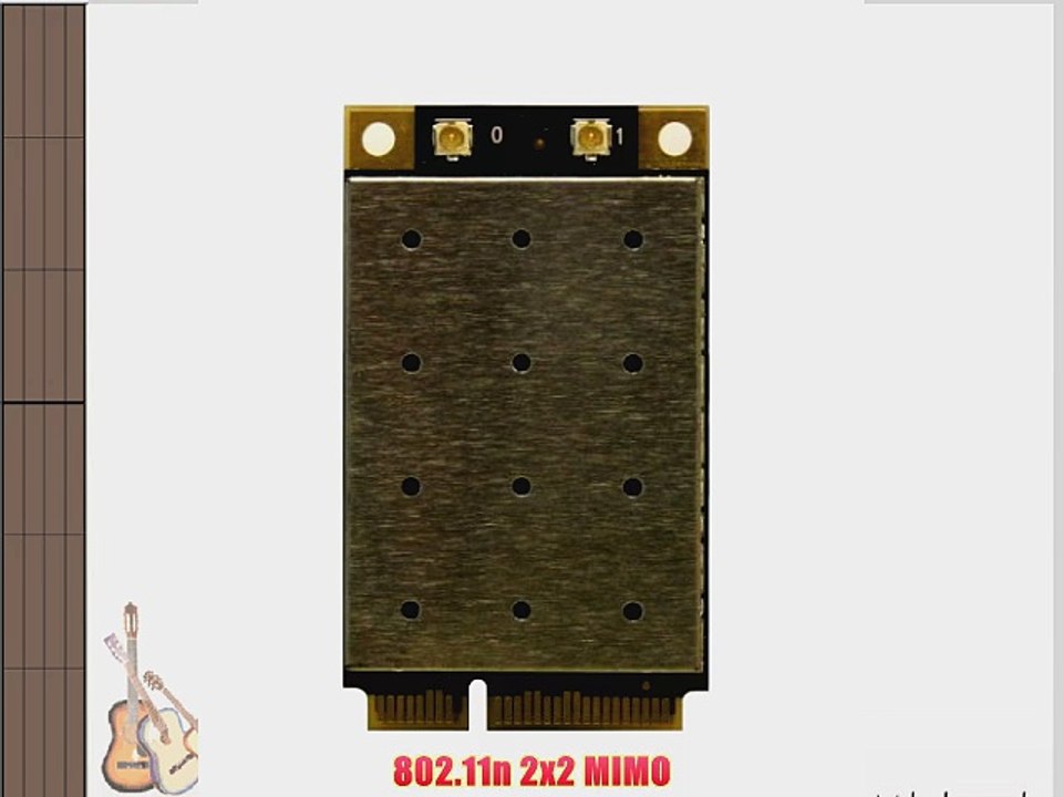 Compex WLE200NX 802.11n 802.11a 802.11g 100mW 2x2 MIMO Atheros AR9280 Wireless Mini PCIe 2.4/5