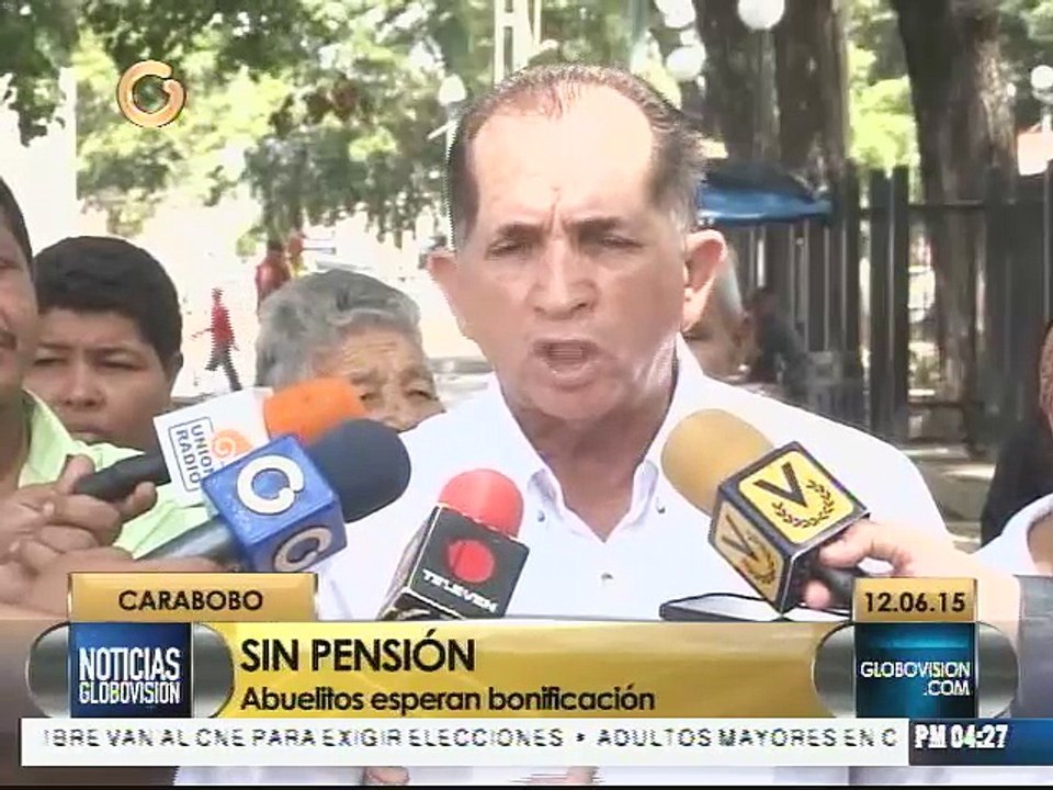 Adultos mayores en Carabobo esperan bonificación del Gobierno