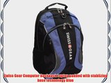 Swiss Gear Computer Backpack Laptop padded with stablizing base technology Blue