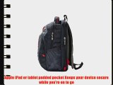 Wenger SwissGear Valve Tablet Ready Backpack Laptop Case Red Gray NWT