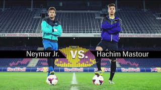 Hachim Mastour vs. Neymar Jr. - Freestyle football juggling battle