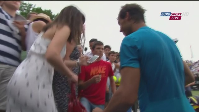 Nadal vs Tomic, Stuttgart Open 2015 (1/4 Finale), highlights HD - Mercedes Cup QF - 12/06/15