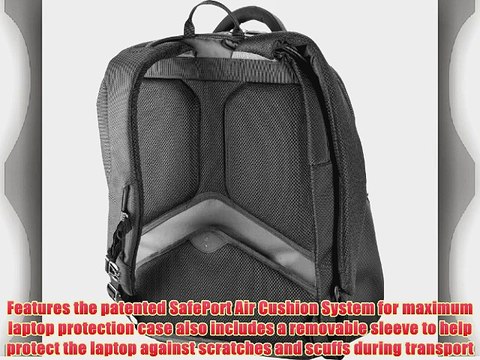 Targus Checkpoint-Friendly Corporate Traveler Backpack for 15.4 Inch Laptops CUCT02B (Black)