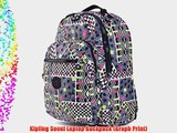 Kipling Seoul Laptop Backpack (Graph Print)