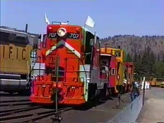 Portola Railroad Days - GP7 and Double Centennials