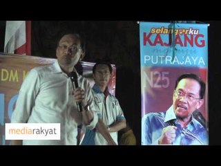 Anwar Ibrahim: Satu Ringgit Satu Dollar Amerika