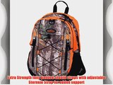 REALTREE Laptop Backpack 17-Inch Realtree Xtra/Orange