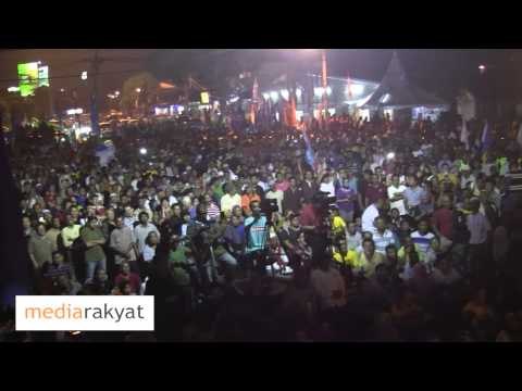 Lim Kit Siang: UMNO Barisan Nasional Takut