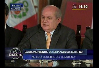 Gobierno evalúa decretos de urgencia ante negativa del Congreso