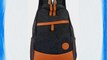 Qossi Hot Sale Casual Style Canvas Backpack Travel Bag For Men Black