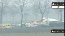 Mad dutch policeman during plane crash turkish airlines amsterdam