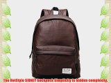 HotStyle SIDNEY Washed Casual Daypack Backpack (20L) Fits 14-inch Laptop (brown)