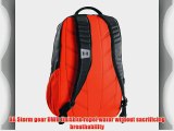 Under Armour Hustle Backpack Black/Volcano One Size