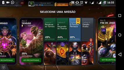 Game play #8 de Marvel torneio de campeões