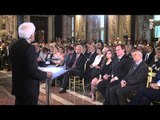 Roma - Discorso Presidente Mattarella alla cerimonia premi David di Donatello (12.06.15)
