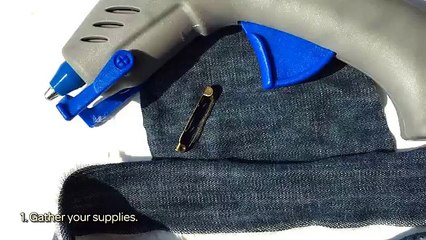 How To Make A Decorative Flower From Denim - DIY Style Tutorial - Guidecentral