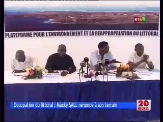 Occupation du littoral : Macky Sall à renonce à son terrain
