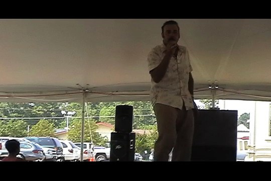 Mario Kombou sings 'Hard Knocks' Elvis Week 2005