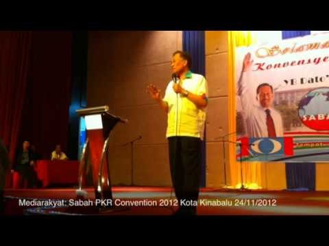(Newsflash) Anwar Ibrahim: Sabah PKR Convention 2012 (2)
