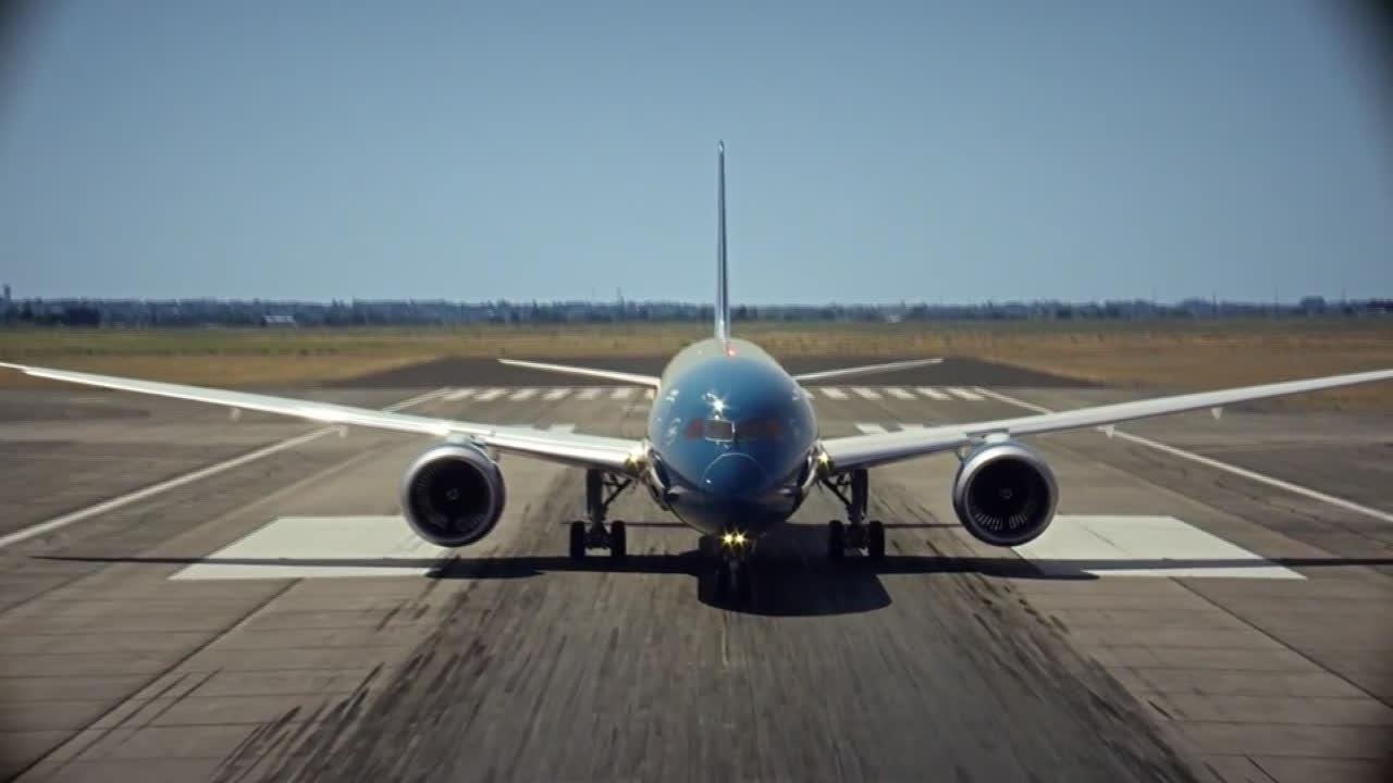 Testflug-Video: Neues Boeing-Flugzeug 787 startet fast senkrecht
