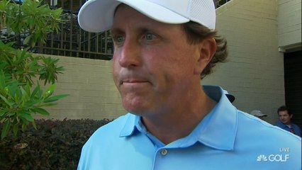 Mickelson Feels Good, Talks U.S. Open