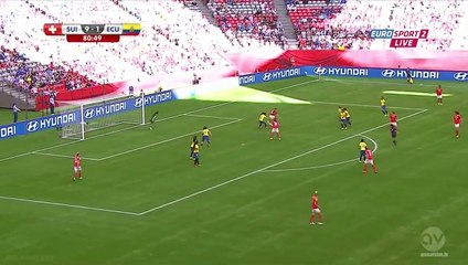 10-1 Bachmann Third Goal | Switzerland v. Ecuador 12.06.2015
