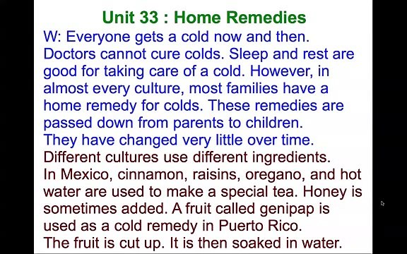 Listening Practice Through Dictation 3 Unit 31 40