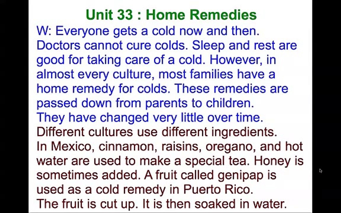 Listening Practice Through Dictation 3 Unit 31 40