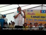 (Newsflash) Anwar Ibrahim: Saya Lawan Orang Yang Zalim, Orang Yang Berbodohkan Rakyat