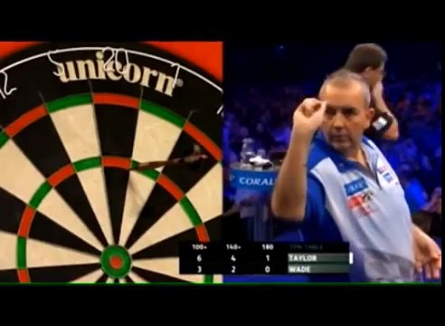 Phil Taylor vs. James Wade Incident (REDUX VERSION) - 2013 PDC The Masters