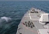 Guided-Missile Destroyer Fires 5-Inch Gun During Baltic Sea Exercise