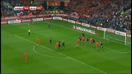 Xứ Wales 1-0 Bỉ: Bale giúp Xứ Wales độc bá bảng B